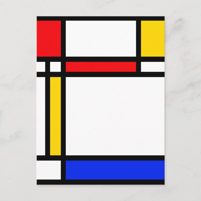 Cartão Postal Arte Moderna (Frente)