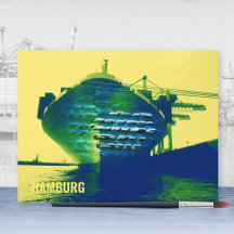 Arte Moderna do Porto de Hamburgo Navio Sachers