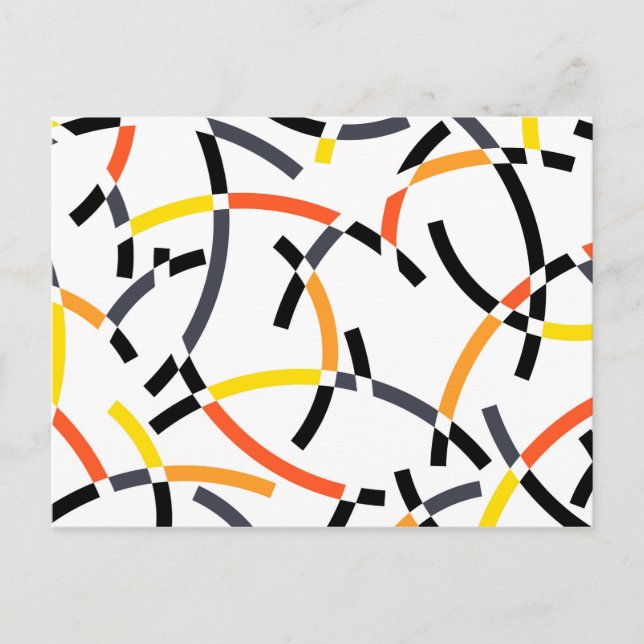 Cartão Postal Arte moderna, urbana, urbana, legal, moderna (Frente)