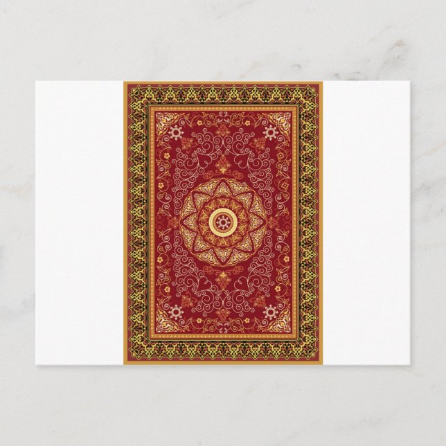 Cartão Postal Arte Oriental (Frente)