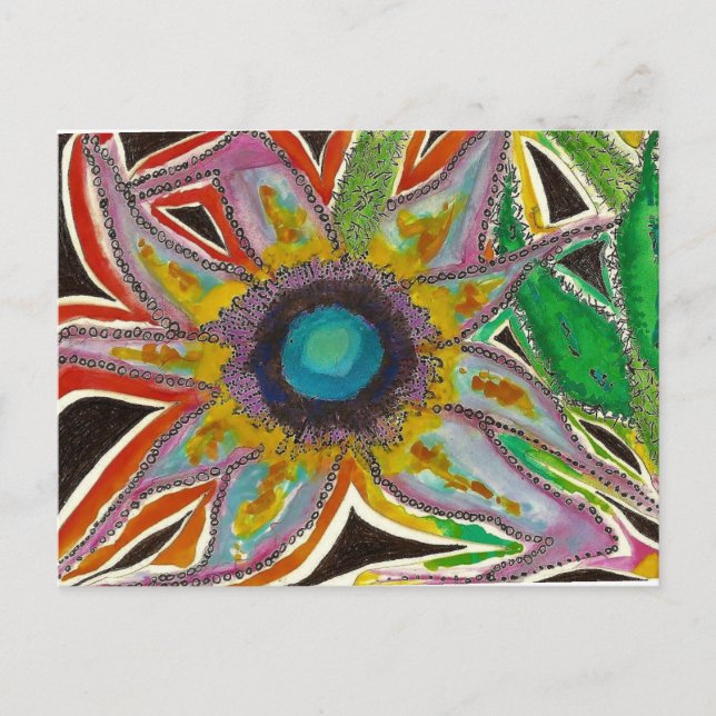 Cartão Postal Arte original (Frente)