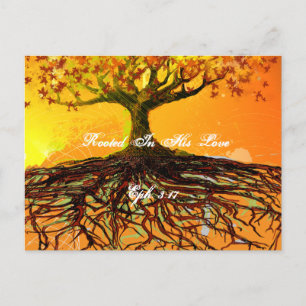 Cartão Postal Arte Original - Afastada Belo Elegante Grungente