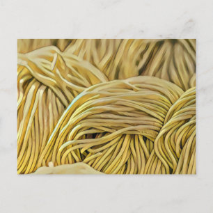 Cartão Postal Arte para amantes de Ramen