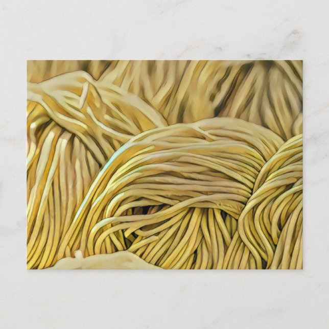 Cartão Postal Arte para amantes de Ramen (Frente)