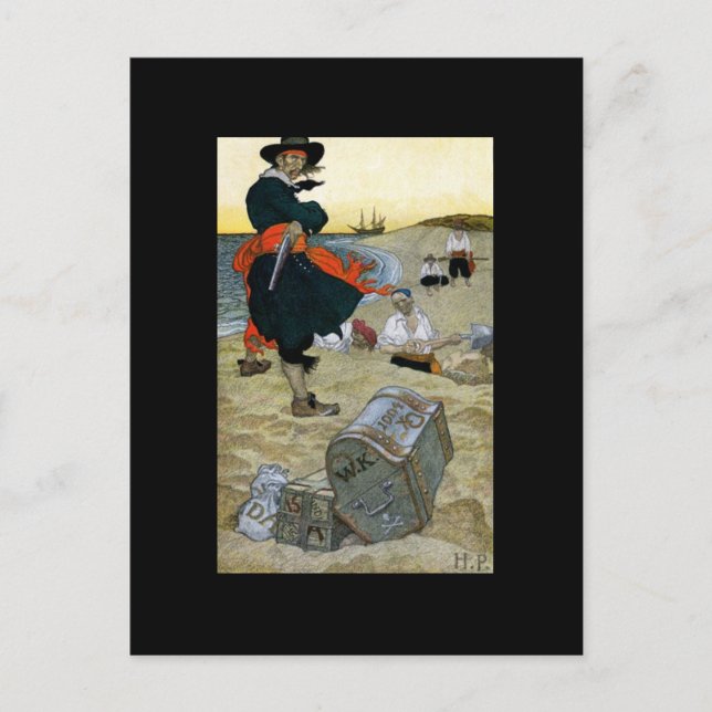 Cartão Postal Arte Pirata (Frente)