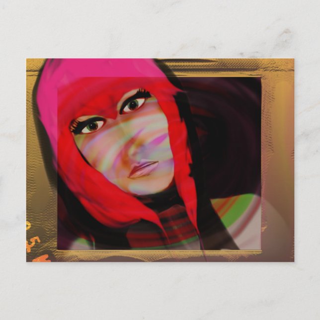 Cartão Postal Arte Pop (Frente)