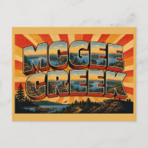 Arte Rupestre da Floresta do Lago McGee Creek Okla