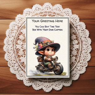 Cartão Postal Arte Steampunk de Sentimento Diário Caprichoso  