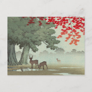 Cartão Postal Arte Ukiyoe Japonês (Hasui Kawase)