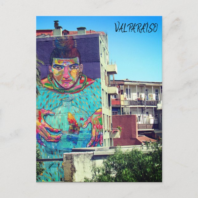 Cartão Postal arte valpa (Frente)