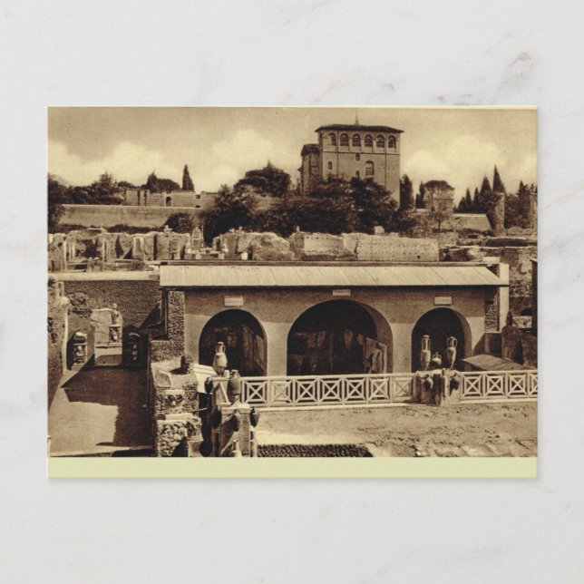 Cartão Postal Artefatos romanos (Frente)