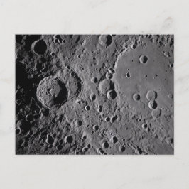Cartão Postal Artemis II Lunar Craters
