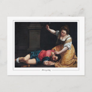 Cartão Postal Artemisia Gentileschi #14 - Belas Artes