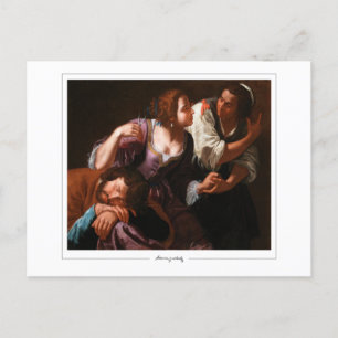 Cartão Postal Artemisia Gentileschi #17 - Belas Artes