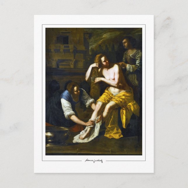 Cartão Postal Artemisia Gentileschi #2 - Belas Artes (Frente)