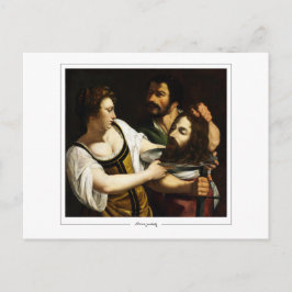 Cartão Postal Artemisia Gentileschi #36 - Belas Artes