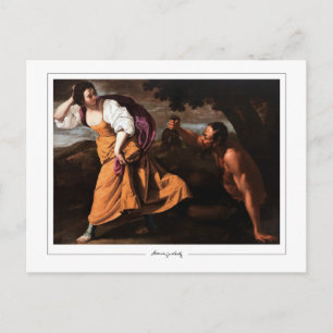 Cartão Postal Artemisia Gentileschi #42 - Belas Artes