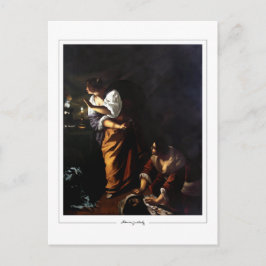 Cartão Postal Artemisia Gentileschi #55 - Belas Artes