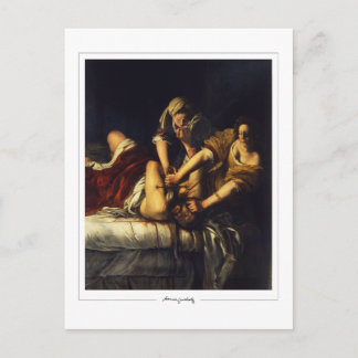 Cartão Postal Artemisia Gentileschi #84 - Belas Artes