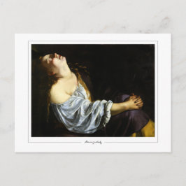 Cartão Postal Artemisia Gentileschi #86 - Belas Artes