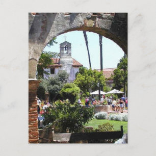 Cartão Postal Artes da Igreja de Missão Capistrano