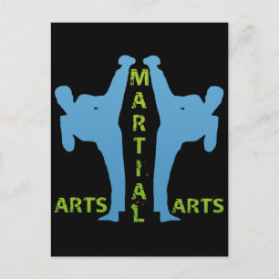 CARTÃO POSTAL ARTES MARCIAIS