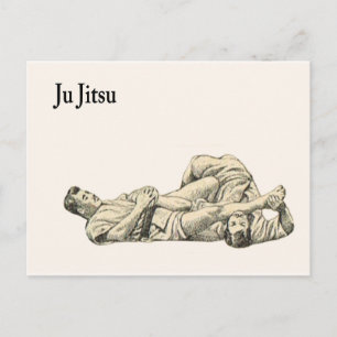 Cartão Postal Artes marciais Ju jitsu 11