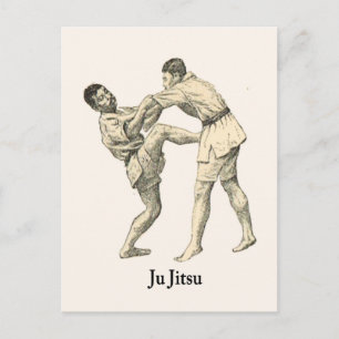 Cartão Postal Artes marciais Ju jitsu 15