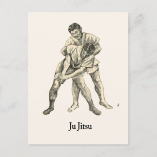 Cartão Postal Artes marciais Ju jitsu 5