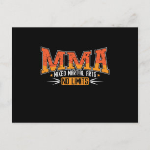 Cartão Postal Artes Marciais Mistas "Sem Limites"