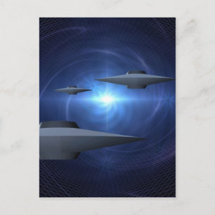Cartão Postal Artesanato alienígena