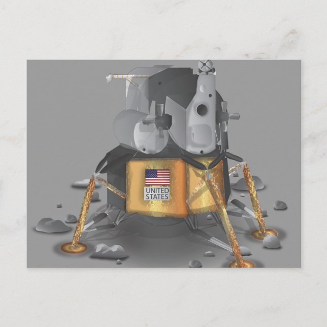 Cartão Postal Artesanato de aterrissagem (Frente)