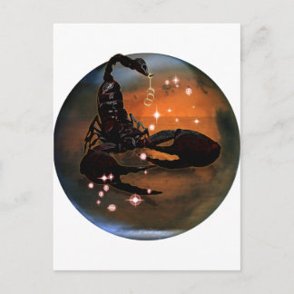 Cartão Postal Artesanato Dungeon Zodiac - Scorpio