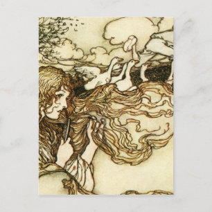 Cartão Postal Arthur Rackham - Snowdrop E Outros Contos