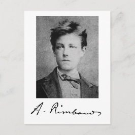 Cartão Postal Arthur Rimbaud