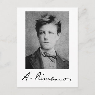Cartão Postal Arthur Rimbaud