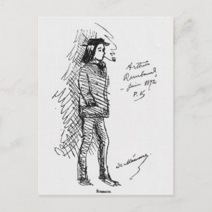 Cartão Postal Arthur Rimbaud junho de 1872