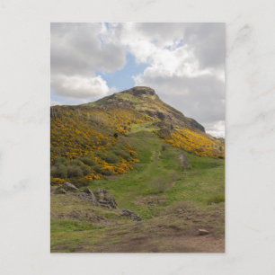 Cartão Postal Arthur's Seat, Edimburgo Escócia