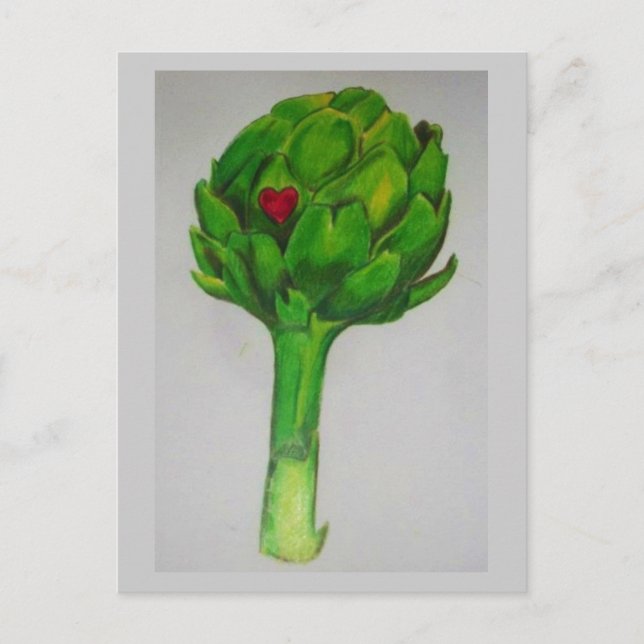 Cartão Postal Artichoke Heart (Frente)