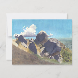 Cartão Postal Artista da Costa da Califórnia