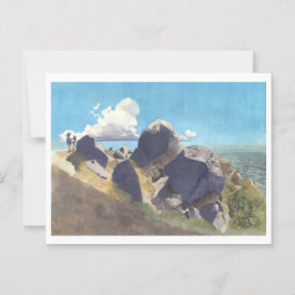 Cartão Postal Artista da Costa da Califórnia