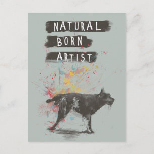 Cartão Postal artista nascer natural