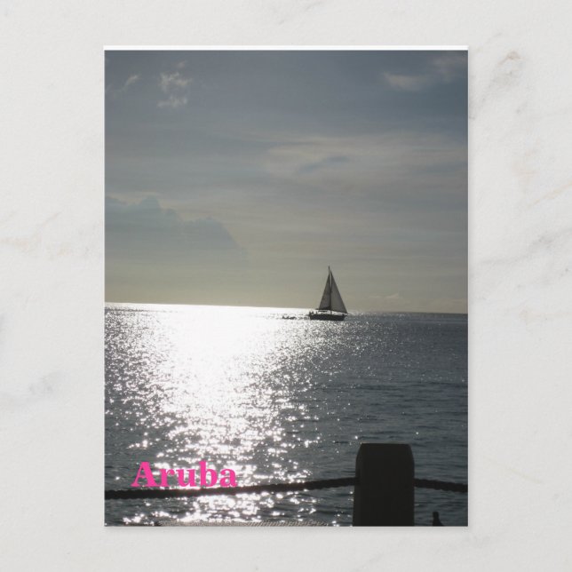 Cartão Postal Aruba (Frente)