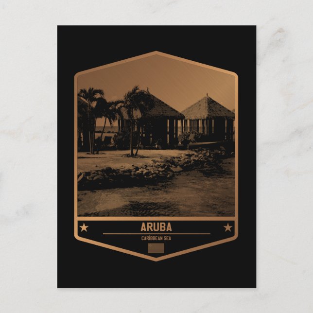 Cartão Postal Aruba (Frente)