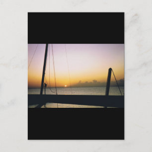 Cartão Postal Aruba Sunset