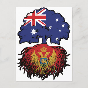 Cartão Postal Árvore Australiana Montenegro