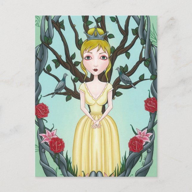 Cartão Postal "Árvore Blinda e Silenciosa" (Frente)