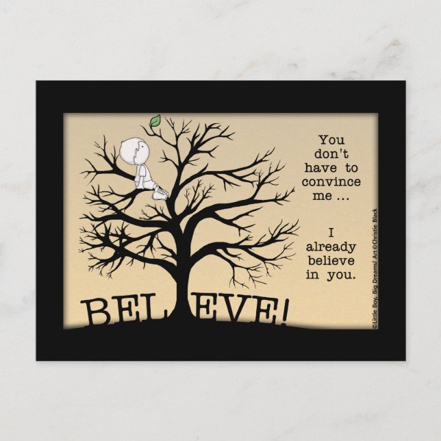 Cartão Postal Árvore Blooming (Frente)