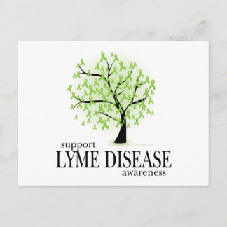 Cartão Postal Árvore da Doença de Lyme