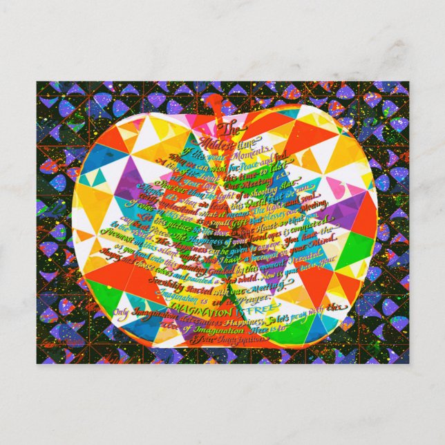 Cartão Postal Árvore Da Imaginação (Frente)
